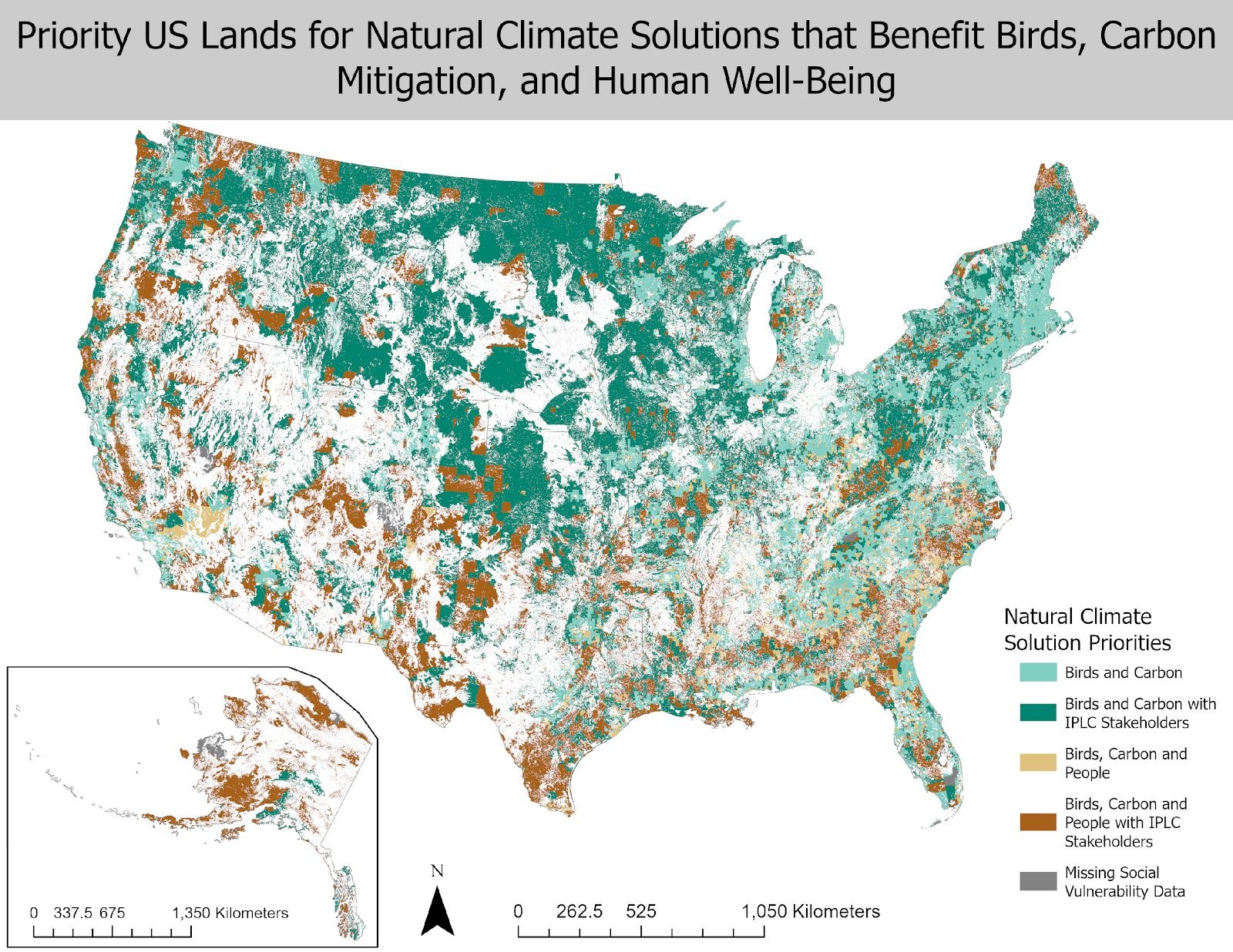 Map of conservation priorities